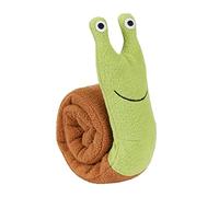 KBOLAE Jouets couineurs pour chien en peluche pour nettoyage des dents en forme d'escargot lavable en machine