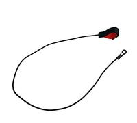 KBOLAE Kayak Canoë SUP Paddle Board Laisse Canne à Pêche Support de Sécurité Lanière Noir