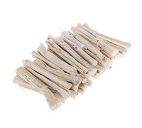 KBOLAE Lapin Jouets à mâcher en bois naturel Jouets de meulage des dents pour animaux domestiques Jouets molaires Style 2