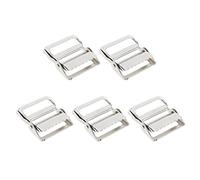 KBOLAE Lot de 5 boucles de verrouillage réglables en métal pour sac à dos 40 mm