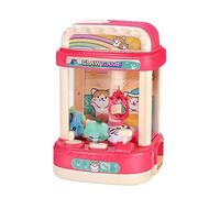 KBOLAE Mini Candy Claw Machine Jeu d'arcade électronique avec lumières sons rouges