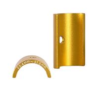 KBOLAE Paire d'entretoises pour guidon de vélo Doré 25,4 à 31,8 mm