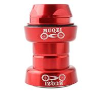 KBOLAE Roulement de casque de vélo 25,4 mm 43 mm Fourche avant 25,4 mm Rouge