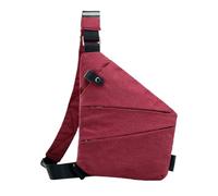 KBOLAE Sac avec des options de transport pratiques pour les aventures en plein air pratique à transporter sac à bandoulière sac d'extérieur décontracté gris épaule droite, Épaule gauche vinifiée, as
