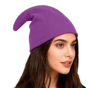 KBOPLEMQ Bonnet de nain coloré pour adulte - Costume de Schtroumpf - Bonnet de Noël pour carnaval, Halloween, Noël, anniversaire, fête de groupe, costume de jeu de rôle