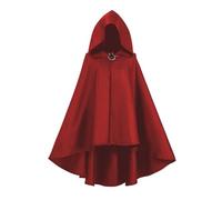 KBOPLEMQ Cape médiévale à capuche, pour femme et homme, costume de magicien, pour Halloween, costume médiéval, avec capuche du Northern Knight, Renaissance, cloak, gothique, victorien