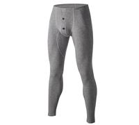 KBOPLEMQ Pantalon thermique pour homme - Long caleçon d'hiver - Intérieur en polaire - Legging - Taille extensible - Coupe-vent - Sous-vêtements thermiques - Long hiver - Sous-vêtements de ski chauds