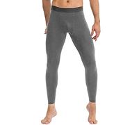 KBOPLEMQ Sous-vêtements thermiques pour hommes - Sous-vêtements thermiques pour hommes - Pantalon de compression pour hommes - Collants longs pour hommes - Leggings sport pour hommes - Pantalon de
