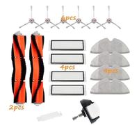 KBREE Chiffon de serpillère brosses centrales latérales filtre HEPA pour Xiaomi Mijia 1C brosse STYTJ01ZHM Mi Robot aspirateur Mop SKV4093GL accessoires (couleur : 5)