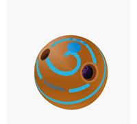 KBREE Le jouet pour chien roule et fait le son. La balle est une boule de rire idiot haute. Le grincement des dents de l'animal est éliminé et dure la balle sonore