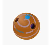 KBREE Le jouet pour chien roule et fait le son. La balle est une boule de rire idiot haute. Le grincement des dents de l'animal est éliminé et dure la balle sonore