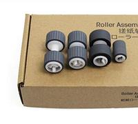 KBREE pour imprimante PRTA14417 Kit d'assemblage de Rouleaux Rouleau de ramassage Compatible pour Ep-s0n DS760 DS-760 DS860 Scanner Rouleau de ramassage Pneu 4 pc/Ensemble