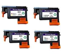 KBREE pour imprimante PRTA34069 CZ677A CZ678A CZ679A CZ680A Remplacement de la tête d'impression pour tête d'impression HP 831 pour imprimante Latex 310 330 360- (Color : 4PCS)