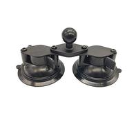 KBREE Support à Ventouse Double Tablette Robuste avec rotule de 1 Pouce pour Supports Ram pour Ipad Mini Air 1/2/3/4 Accessoires Accessoires (Couleur : 1pcs Suction Cup) (Color : 1pcs Suction Cup)