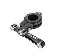 Kbrotech Support de Bouteille d'eau réglable pour Guidon de vélo de Route VTT - Support de Bouteille d'eau pour Tige de Selle - Noir