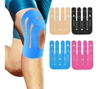 KBRPEY 12 Pièces Kinesio Tape Bandage Autoadhésif Bande Kinesiologie Strap Sport Strapping Thérapeutique Professionnel Kinésithérapie Musculation Récupération Sportive