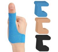 KBRPEY 15 Pièces Bande Kinesiologie Kinesio Tape Bandage Autoadhésif Sport Strap Strapping Bande Adhésive pour Soulager la Douleur et Détendre les Muscles de l'articulation du Pouce(Main droite)