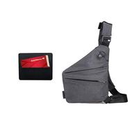 KBRPEY Borsa a Tracolla Leggera da uomo e da Donna Anti-Theft Impermeabile Multiuso Sling Bag Chest Pocket Sport Travel Dual Purpose Bag