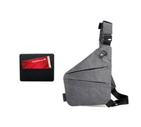 KBRPEY Borsa a Tracolla Leggera da uomo e da Donna Anti-Theft Impermeabile Multiuso Sling Bag Chest Pocket Sport Travel Dual Purpose Bag