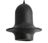 KBUUKYYXouy Lampe suspendue rétro à tête faite la main en polystyrène haute densité lampe créative blanc noir marron décor luminaire for bar cuisine îlot entrée vestiaire(B)