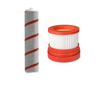 KBUYS Compatible avec Xiaomi Dreame V8 V9 V9B V9D V9P XR V10 V11 V12 V16 Rouleau de Brosse Souple Filtre Hepa Pièce de Rechange Accessoire de Remplacement (Color : Set F)
