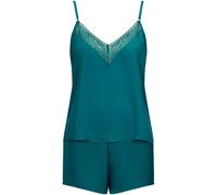 KBX KBX Green Animal Print Margot Satin Cami Set