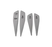 KBXBEZDZW Bande DéCor IntéRieur Voiture Pour ID.4 ID4 2021-2024 Poignée porte intérieure voiture accoudoir panneau lève vitre garniture en fibre carbone ABS Interior Cadre(Matte Style)