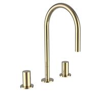 Kbyl mel lav 2p 3trous s166 sv pvd or - LAUFEN H3123330012201