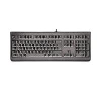 CHERRY Clavier KC 1068 – Disposition EU QWERTY, désinfectable, filaire, frappe silencieuse, noir