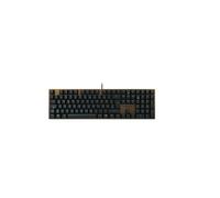 KC 200 MX - Clavier - USB - QWERTZ - Allemand - commutateur : CHERRY MX2A Silent Red - noir, bronze