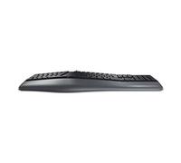KC 4500 ERGO - Clavier - USB - QWERTY - Pan Nordic - noir