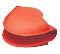 KC BLUE Kitchen Craft - Gant de Cuisine en Silicone Résistant à la Chaleur et Magnétique, 9 x 10.5 cm - Rouge
