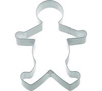 KC BLUE Kitchen Craft Metal Cookie Cutter - Gingerbread Man, 10cm (4")