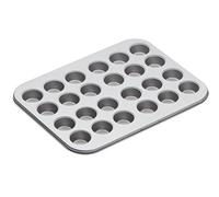 KC BLUE Kitchen Craft - Moule à 24 Pièces pour Mini Muffins et Mini Tartelettes Anti Adhérent, 35 x 27 cm