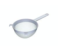 KC BLUE KitchenCraft Grande Passoire en Plastique avec Grille en Nylon, Résiste à la Chaleur (18 cm)