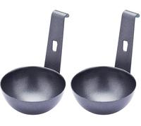 KC BLUE KitchenCraft Large Non-Stick Single Egg Poacher Cup (Lot de 2)