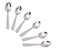 KC BLUE KitchenCraft - Petites Cuillères en Acier Inoxydable, 14 cm, Lot de 6