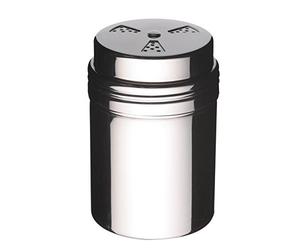 KC BLUE KitchenCraft - Saupoudreuse 3-en-1 en Acier Inoxydable, 6 x 6 x 9 cm