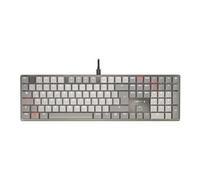 KC - Clavier - 100% - full size - rétro-éclairé - USB - QWERTZ - Allemand - commutateur : CHERRY MX profil bas - emballage sans plastique