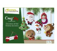 Boîte créative décorations de Noël Mini Couz'In Orange G