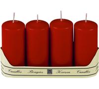 KCB 564 433 21 KCB Candle Bougies 'Avent', Ø 5x11 cm, bordeaux (paquet de 4)