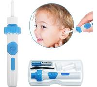 Kcbbe 1 Paquet De Kit De Retrait De Cérumen, Nettoyeur D'oreille, Cérumen Électrique Automatique Portable, Aspirateur D'oreille Facile À Enlever Le Cérumen, Outils De Nettoyage Doux