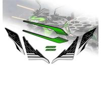 KCBHSH Autocollant De Carénage De Moto pour Kawasaki Z900 Z 900 pour Ninja 2020 2021 2022 2023 2024 Kit D'autocollants Imperméables Protecteur de réservoir(Couleur 4)