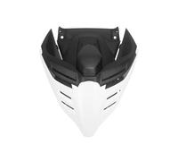 KCBHSH Carénage Arrière De Moto avec Dosseret pour CFMOTO CF450SR 450 SR, Kit De Housse De Selle Passager Arrière Modifié Carénage arrière(Blanc)