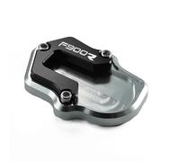 KCBHSH Extension De Béquille Latérale pour Moto pour BMW F900R F900XR 2020-2023, Plaque De Support De Pied Élargie Side Stand Extension(Noir)