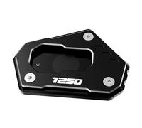 KCBHSH Extension De Béquille Latérale pour Moto pour BMW R1250GS, R1250GS Adventure, R 1250GS Rallye, Plaque De Support Antidérapante Élargie Side Stand Extension(Noir 1)