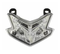 KCBHSH Feu Arrière De Moto Intégré, Clignotant, Feu Stop, Feu Arrière Pour KAWASAKI Pour Ninja ZX636 ZX6R ZX-6R 2013-2018 Freinage Lumière(CLAIR)