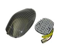 KCBHSH Feu Arrière De Moto Intégré, Clignotants De Frein Arrière Pour KAWASAKI Pour Vulcan 900 VN900 Classic LT Custom 2006-2022 Freinage Lumière(Fumée)