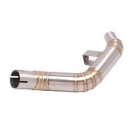 KCBHSH Kit Complet De Silencieux D'échappement pour Moto pour Benelli 502 C 502C, Tube Intermédiaire, Connecteur D'échappement, Raccord Intermédiaire