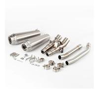 KCBHSH Kit Complet De Silencieux D'échappement pour Moto pour Scrambler 1200 XE XC 2019-2022(Couleur 3)